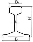Рельсы узкой колеи Р18 износ от 1 до 2 мм, длина 8-6 м